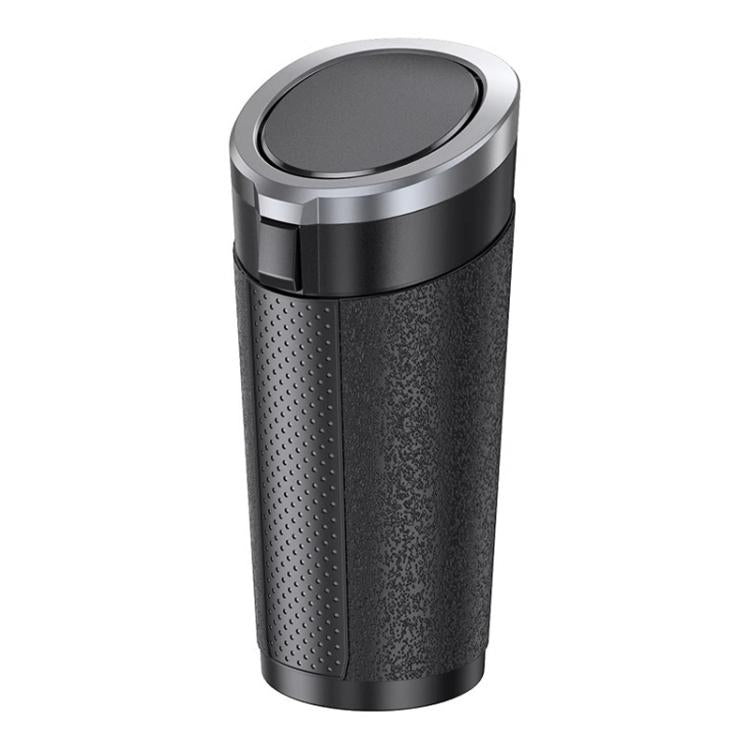 SHUNWEI SD-1612 Car Trash Can Portable Soft Cup-Shaped Waste Bin for Vehicles, SD-1612 (Black), SD-1612 (Silver)