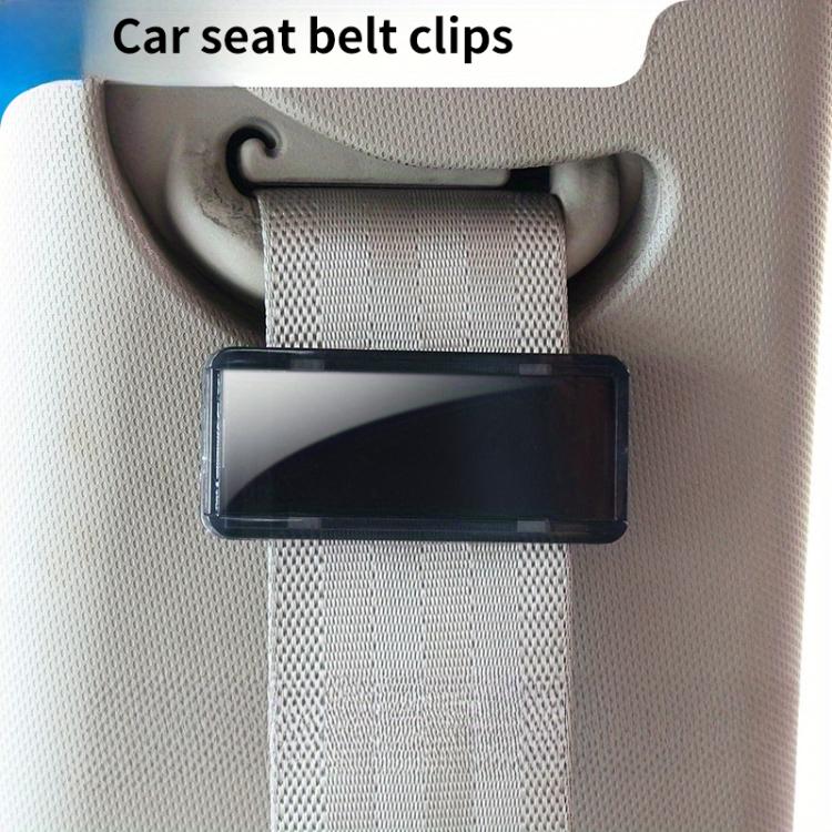SHUNWEI SD-1405 1 Pair Car Safety Stopper Buckle Seat Belt Clip, Car Safety Stopper