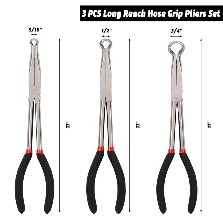 Extended Pointed Nose O-ring Pliers, Size: 1/2 inch, 1/2 inch
