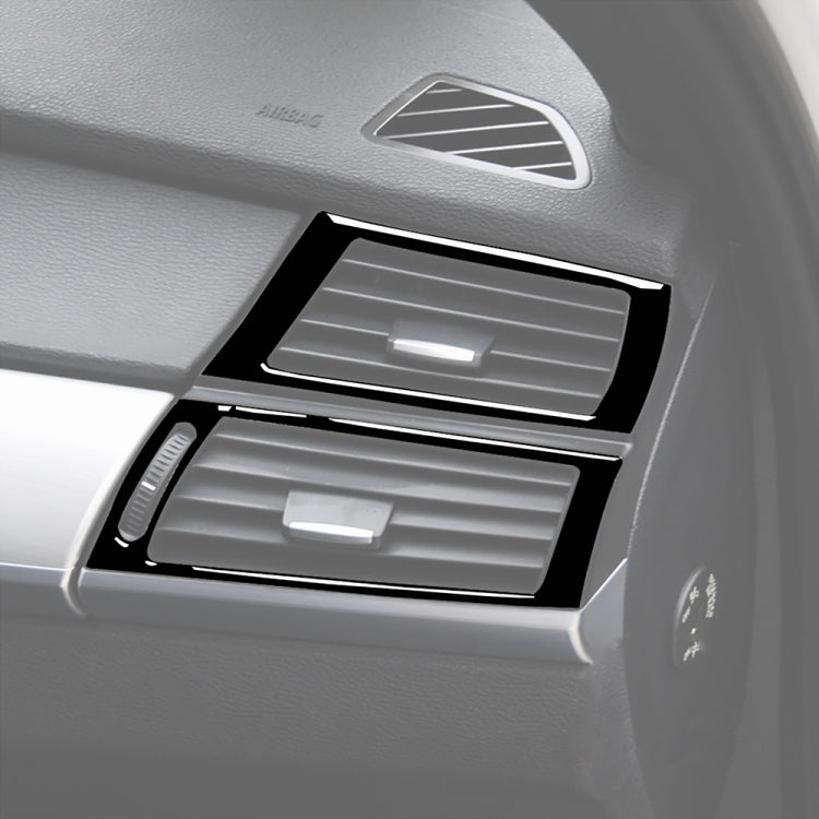 For BMW X5 E70 / X6 E71 2008-2013 Car Side Air Outlet Decorative Sticker, Left and Right Drive Universal, Side Air Outlet