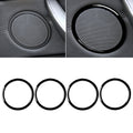 4pcs / Set Car Door Horn Ring Decorative Sticker for BMW X5 E70 2008-2013 / X6 E71 2009-2014, Left and Right Drive Universal, Door Horn Ring 4pcs