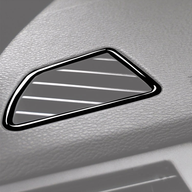2pcs / Set Car Right Drive Dashboard Air Outlet Frame Decorative Sticker for BMW X5 E70 / X6 E71 2008-2013, Left and Right Drive Universal, Right Drive Dashboard Air Outlet