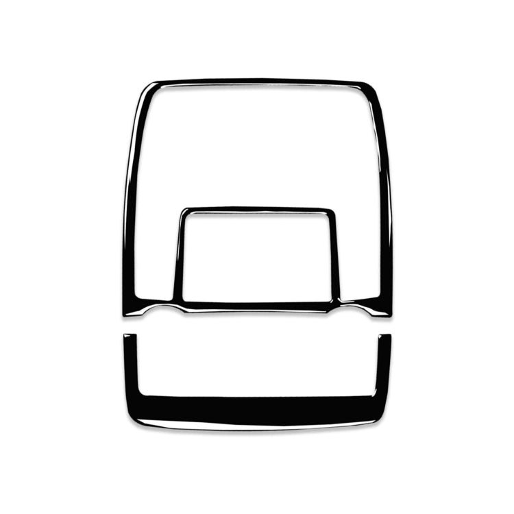 Car Reading Light Panel Decorative Sticker for BMW X5 E70 / X6 E71 2008-2013, Left and Right Drive Universal, Reading Light Panel