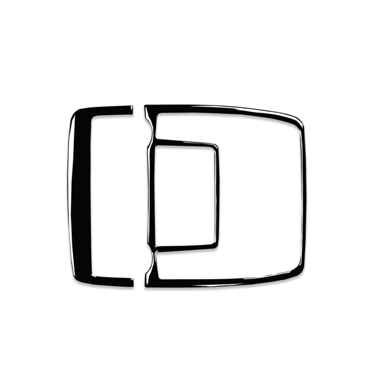 Car Reading Light Panel Decorative Sticker for BMW X5 E70 / X6 E71 2008-2013, Left and Right Drive Universal, Reading Light Panel
