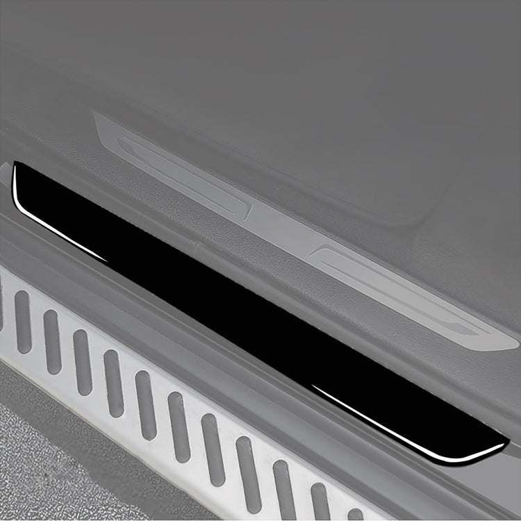 Car Door-step Decorative Sticker for BMW X5 E70 2008-2013 / X6 E71 2009-2014,  Left and Right Drive Universal, Door-step