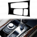 Car Left Drive Gear Panel Decorative Sticker for BMW X5 E70 2008-2013 / X6 E71 2009-2014, For X5 E70 / X6 E71 Low Ver, Left Drive