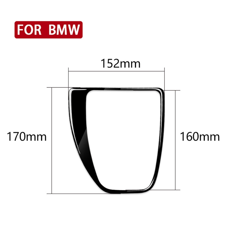 Car Left Drive Gear Panel Decorative Sticker for BMW Series 5 E60 2008-2010, For Series 5 E60 2008-2010, Left Drive
