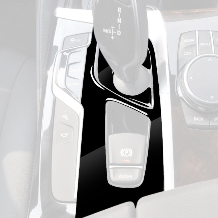 Car Left Drive Gear Panel Decorative Sticker for BMW Series 5 G38 528Li / 530Li / 540Li 2018, For Series 5 G38, Left Drive