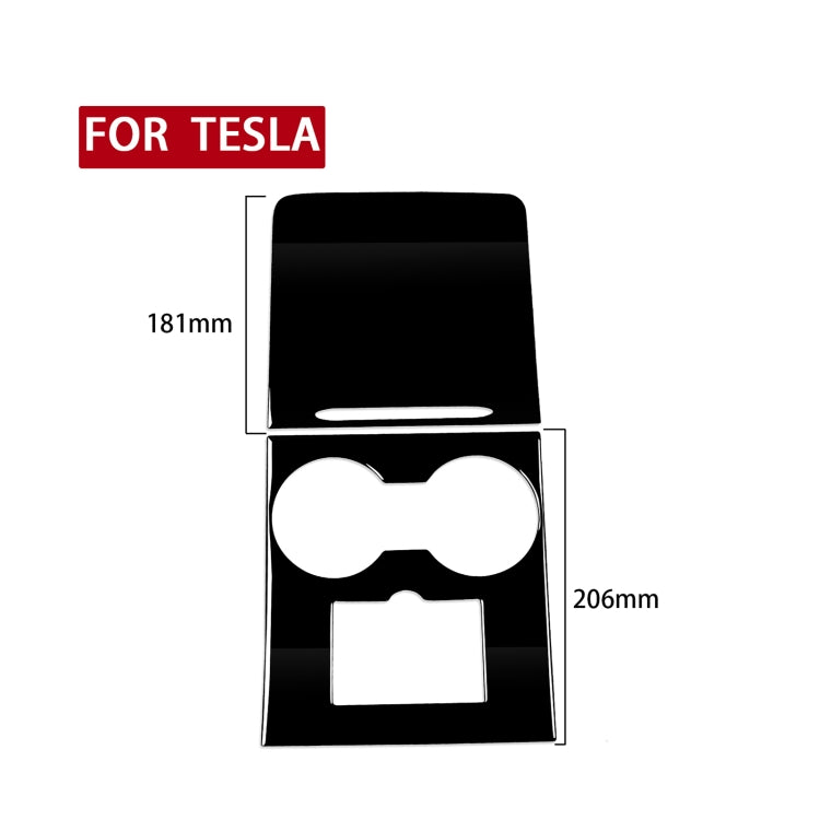 For Tesla Model 3 1106 Car Central Control Panel Decorative Sticker, Left and Right Drive Universal, 1106 For Tesla Model 3