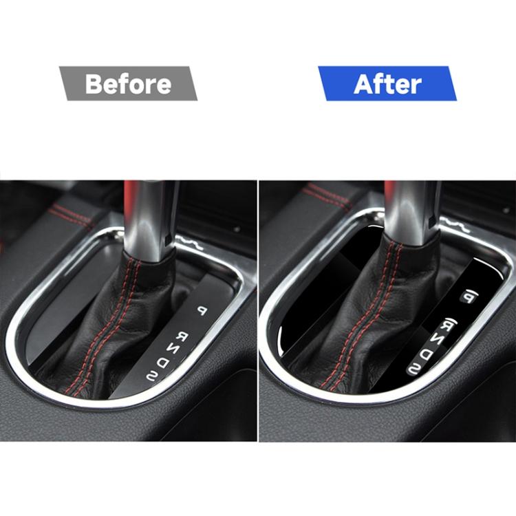 For Ford Mustang 2015-2020 Car Right Drive Gear Shift Pad Decorative Sticker, For Mustang 2015-2020, Gear Shift Pad, Left Drive