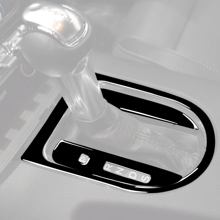 For Ford Mustang 2015-2020 Car Left Drive Gear Panel Frame Decorative Sticker Set, Set For Ford Mustang 2015-2020, Left Drive
