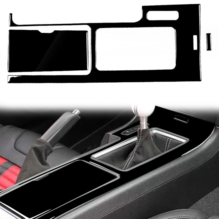 For Ford Mustang 2009-2013 Car Left Drive Gear Panel Decorative Sticker Set, For Mustang 2009-2013