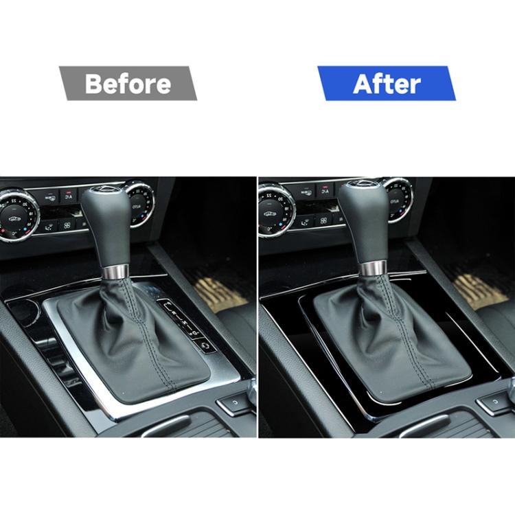 For Mercedes-Benz W204 C-class 2007-2013 Car Right Drive Gear Panel Decorative Sticker Set, For W204 C-class, Right Drive