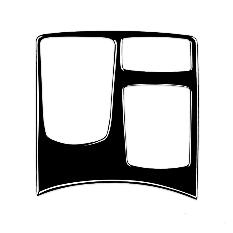 Car Left Drive Central Armrest Box Multimedia Panel Decorative Sticker For Mercedes-Benz GLE 2015-2018/GLS 2016-2018/M-class 2012-2015, For GLE 2015-2018, 50 Multimedia Panel, Left Drive