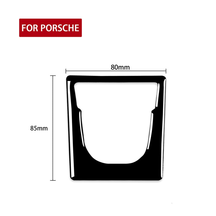For Porsche Macan 2014-2021 Car Electronic Handbrake Panel Decorative Sticker, Left and Right Drive Universal, For Macan 2014-2021, Electronic Handbrake Panel