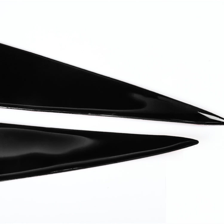 Pair Car Lamp Eyebrow Soft Decorative Sticker for BMW X1 E842 2009-2014, For BMW X1 E842 2009-2014
