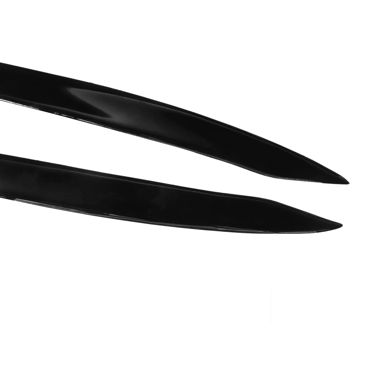 Pair Car Lamp Eyebrow Soft Decorative Sticker for Volkswagen Golf 7 / 7.5 2013-2018, For Volkswagen Golf 7 / 7.5 2013-2018