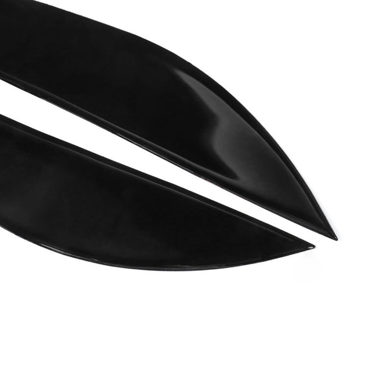 Pair Car Lamp Eyebrow Soft Decorative Sticker for Honda Civic 2001-2003, For Honda Civic 2001-2003