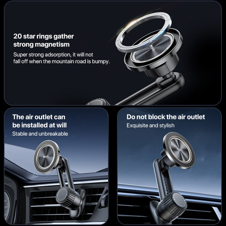 Yesido C168 MagSafe Magnetic Car Air Vent Phone Holder, C168