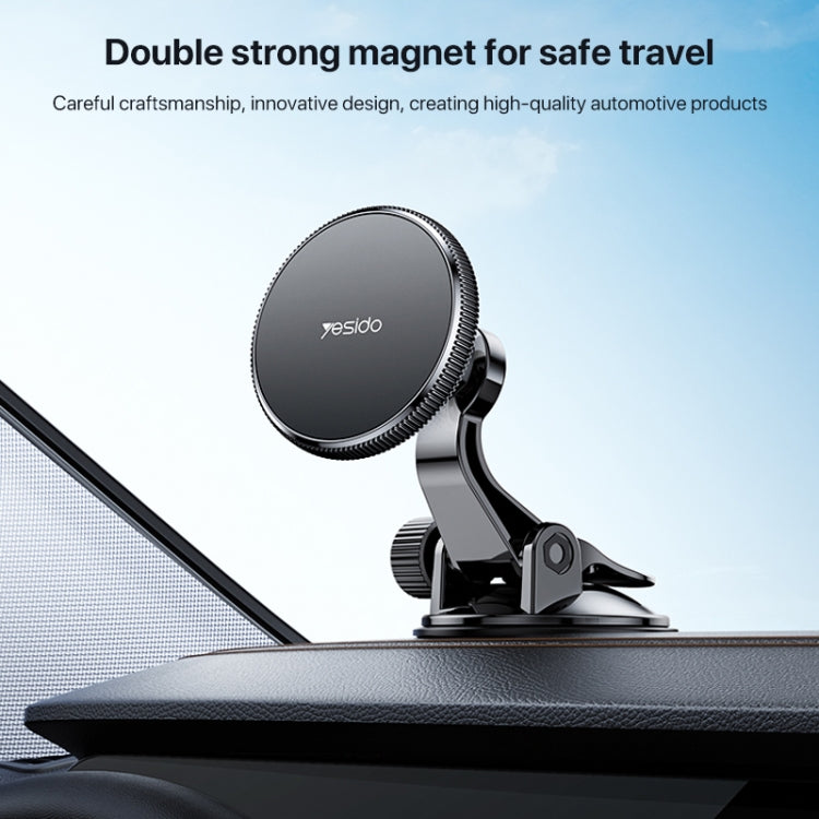 Yesido C177 Mini Suction Cup Type Magsafe Magnetic Car Holder, C177