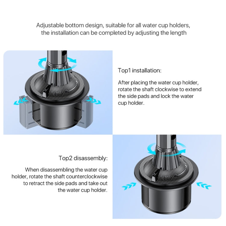 Yesido C200 Magsafe Magnetic Adjustable Car Cup Holder Using Phone Bracket, C200