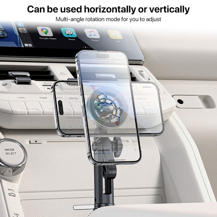 Yesido C200 Magsafe Magnetic Adjustable Car Cup Holder Using Phone Bracket, C200