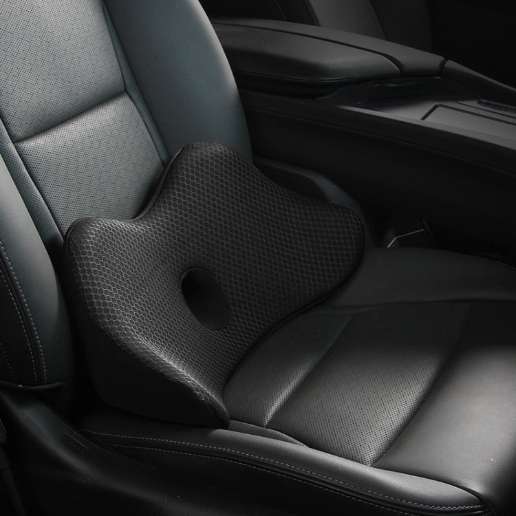 Car Memory Foam Breathable Lumbar Cushion, Lumbar Cushion