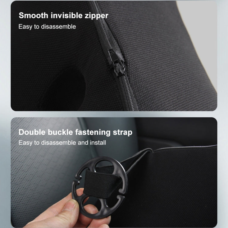 Car Memory Foam Breathable Lumbar Cushion, Lumbar Cushion