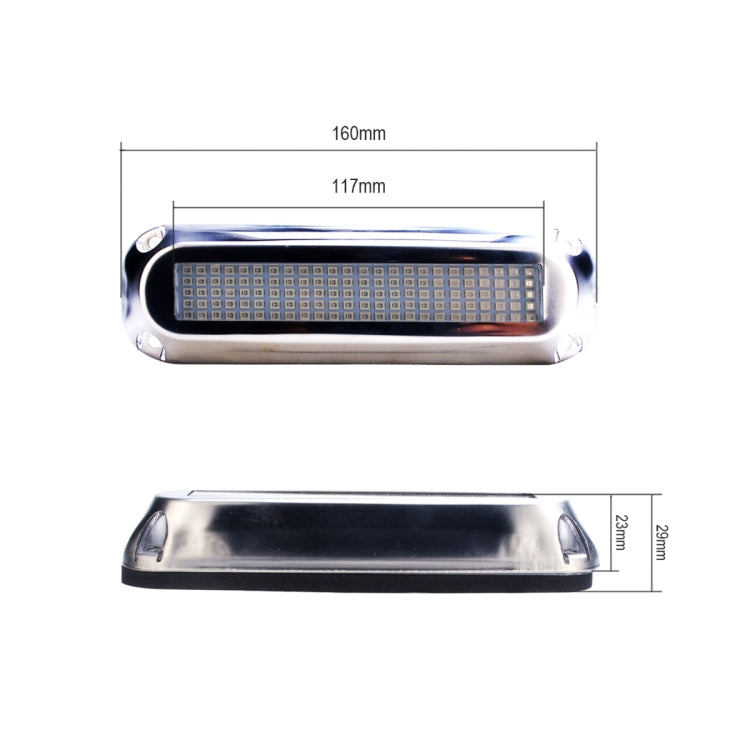 Ship / Yacht 10-30V 120LEDs Waterproof Stainless Steel Underwater Light, 120LEDs 10-30V Blue Light, 120LEDs 10-30V Green Light, 120LEDs 10-30V Red Light, 120LEDs 10-30V White Light