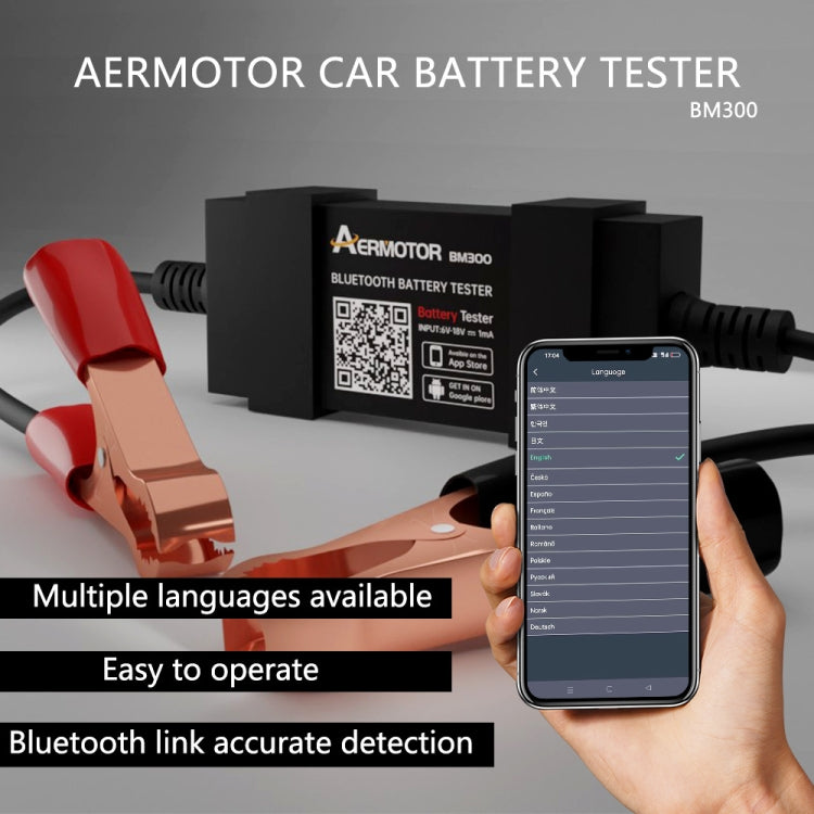Bluetooth 12V Car Battery Tester Battery Analyzer