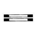 For Ford Mustang 2015-2020 Car Threshold Decorative Sticker, Left and Right Drive Universal, Threshold