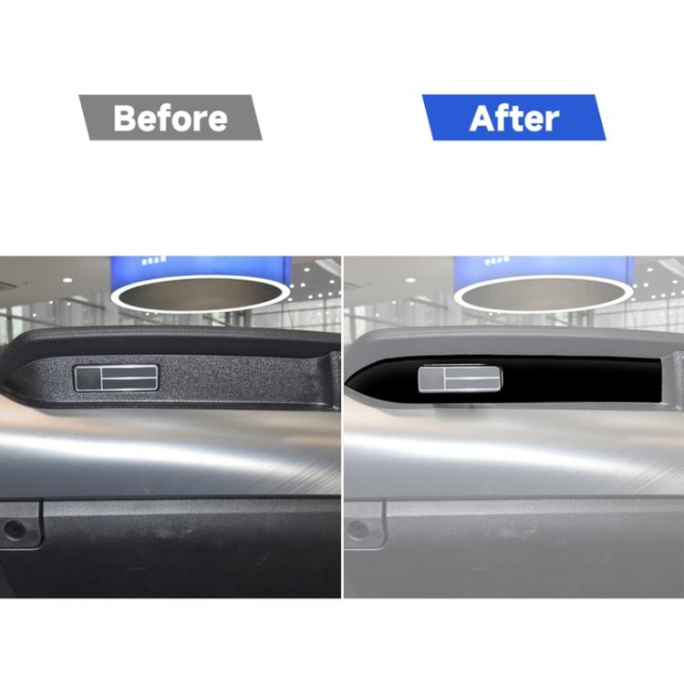 For Ford Mustang 2015-2020 Car Dashboard Decorative Sticker, Left Drive, Dashboard, Left Drive