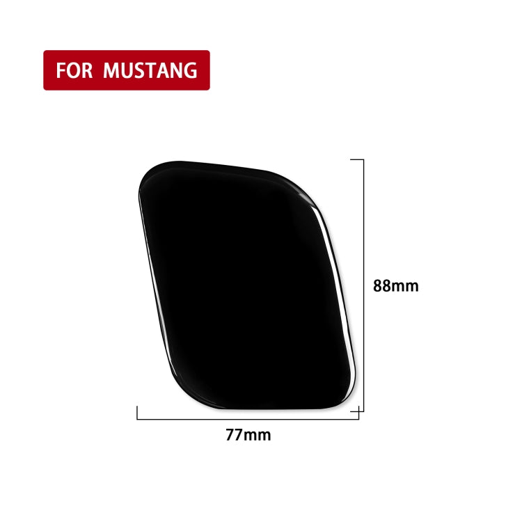 For Ford Mustang 2015-2020 Car Driver Seat Storage Box Decorative Sticker, Right Drive, Driver Seat Storage Box, Right Drive