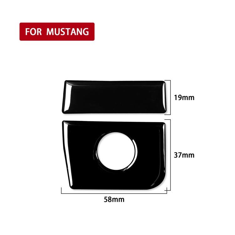 For Ford Mustang 2015-2020 Car Toolbox Decorative Sticker, Left Drive, Toolbox, Left Drive