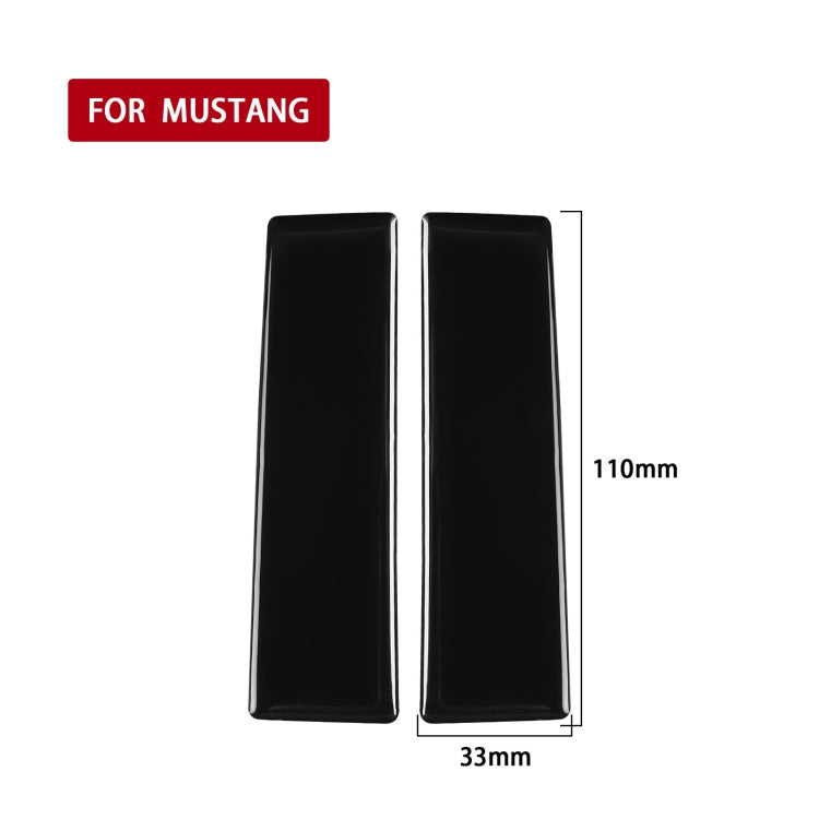 For Ford Mustang 2015-2020 Car Central Control Decorative Sticker, Left and Right Drive Universal, Central Control