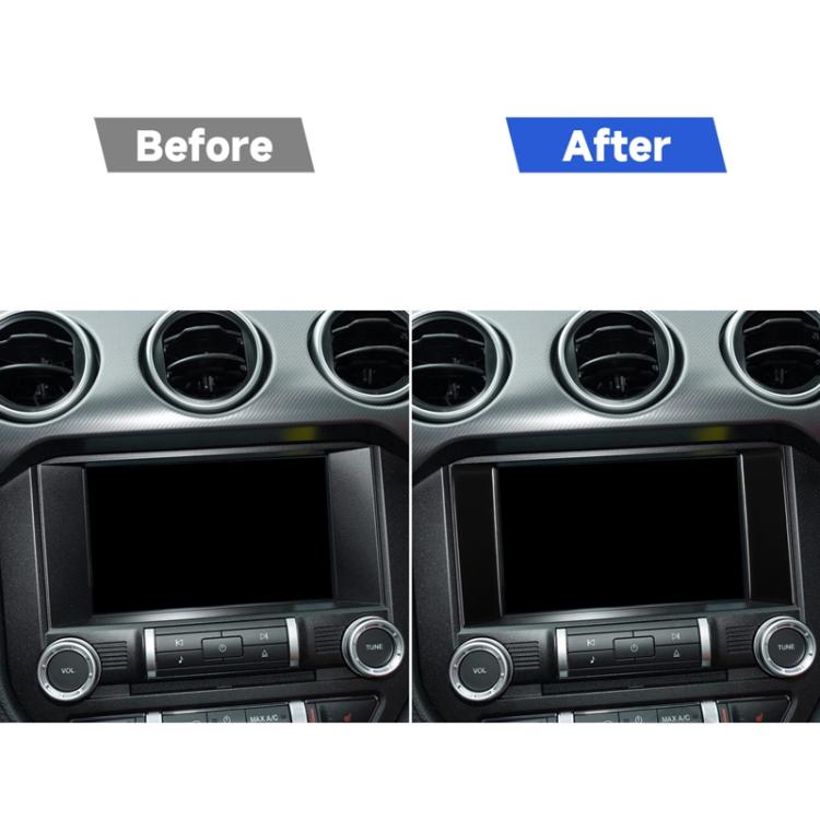 For Ford Mustang 2015-2020 Car Central Control Decorative Sticker, Left and Right Drive Universal, Central Control