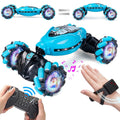 YDJ-D876 Gesture Sensing RC Stunt Car, YDJ-D876 (Blue)