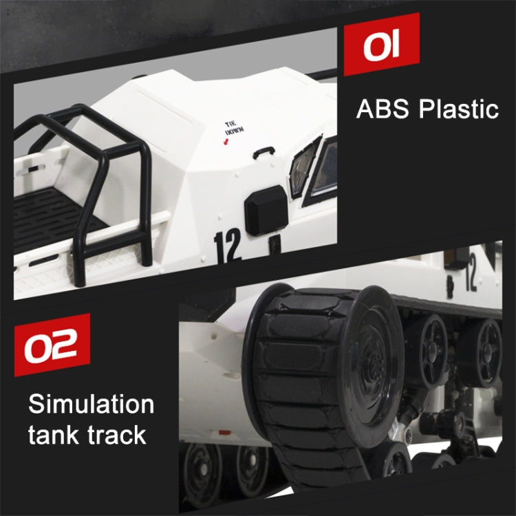 SG-1203 1:12 2.4G Simulation Remote Control EV Tracked Vehicle Tank Off-road Vehicle Model Car Toy