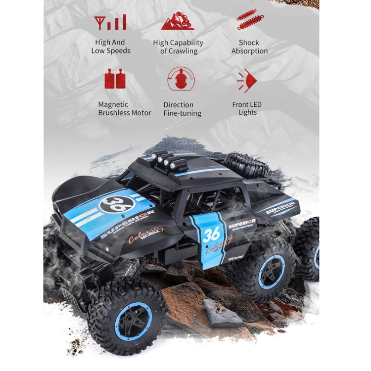 JJR/C Q101 1:10 2.4G 6 Drive Remote Control Car Off-Road Vehicles, Q101(Blue), Q101(Green)