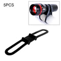 5 PCS Bike Bicycle High Strength Straps Holder For Cellphone Lights Computer, Random Color Delivery, 5 PCS Bicycle Strength Straps Holder