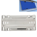 Stainless Steel License Plate Bracket Vehicle License Plate Bracket Bottom Plate Automobile License Plate Conversion Frame, License Plate Bracket2