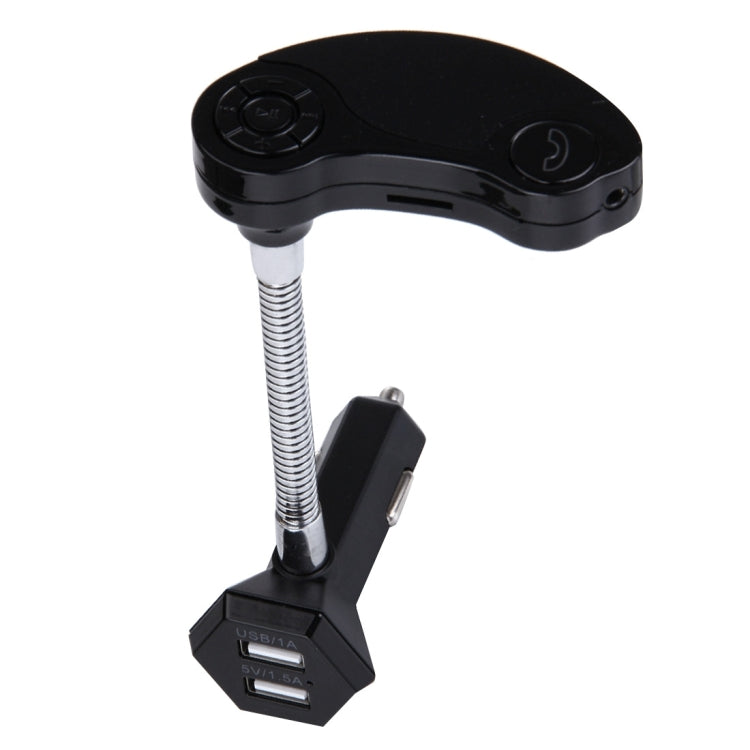 GT86 Dual USB Charger Car Bluetooth FM Transmitter Kit, Support LCD Display / TF Card Music Play / Hands-free, GT86 (Black), GT86 (Gold), GT86 (Silver)