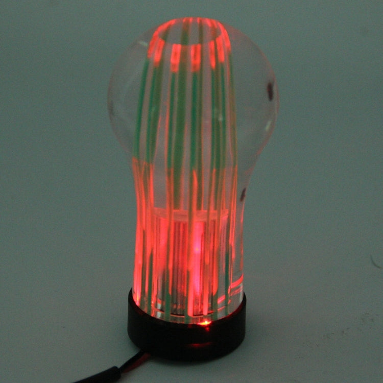 Crystal Double Light Car Breathing Racing Dash LED Magic Lamp Gear Head Shift Knob with Base, Size: 8.2 * 4.5 * 3.0 cm(Green Light + Blue Light), Size: 8.2 * 4.5 * 3.0 cm(Green), Size: 8.2 * 4.5 * 3.0 cm(Purple), Size: 8.2 * 4.5 * 3.0 cm(Red)