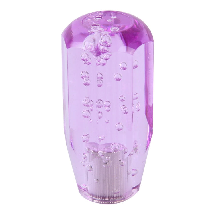 Crystal Car Breathing Racing Dash LED Magic Lamp Gear Head Shift Knob with Base, Size: 10.0 * 4.5 * 3.2 cm(Red and Blue), Size: 10.0 * 4.5 * 3.2 cm(Purple), Size: 10.0 * 4.5 * 3.2 cm(Transparent)
