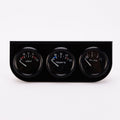 52mm 3 in 1 Auto Gauge Car Meter Voltmeter + Water Temp Gauge + Oil press Gauge, Voltmeter + Water Temp Gauge + Oil press Gauge