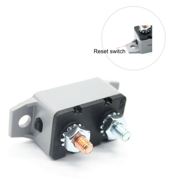 F3088-30A 30A Manual Reset Circuit Breaker Double Short Legs with Bolt 12/24V, 30A