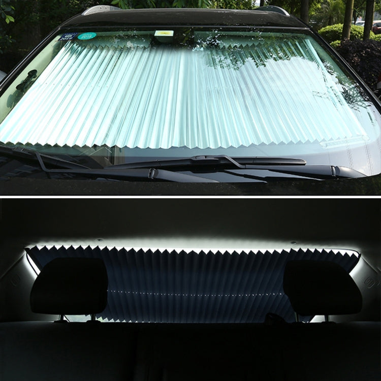 Car Retractable Windshield Sun Shade Block Sunshade Cover for Solar UV Protect, Size: 80cm, Size:80cm