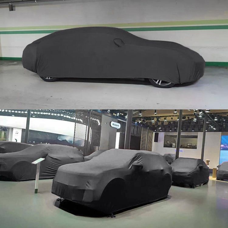 Anti-Dust Anti-UV Heat-insulating Elastic Force Cotton Car Cover for SUV, Size: L, 4.78m~5.04m, Size: L, 4.78m~5.04m