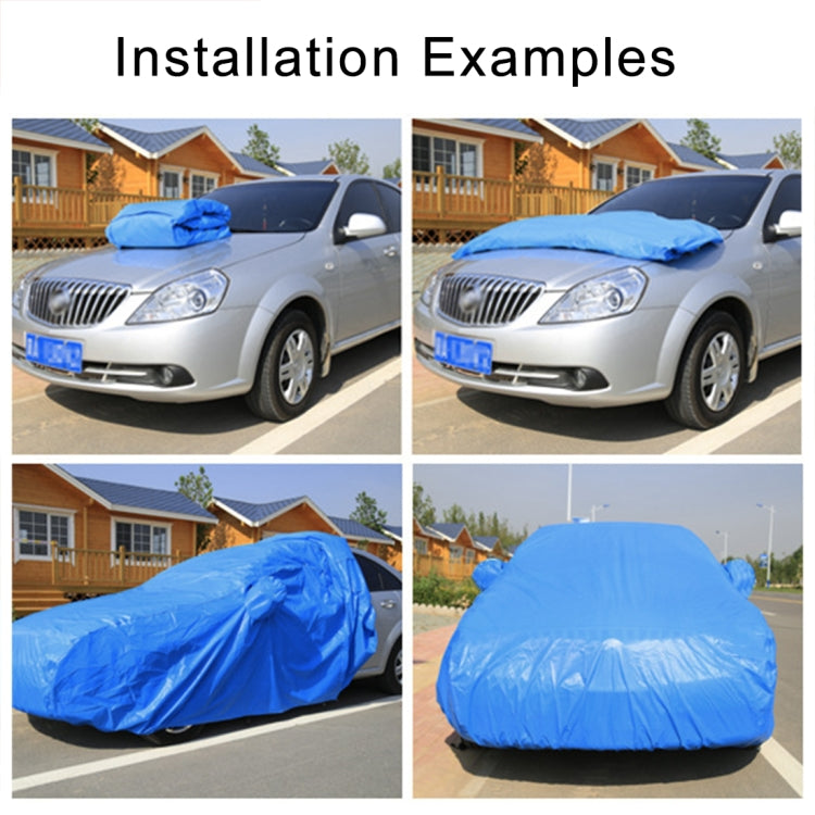 Anti-Dust Anti-UV Heat-insulating Elastic Force Cotton Car Cover for SUV, Size: L, 4.78m~5.04m, Size: L, 4.78m~5.04m