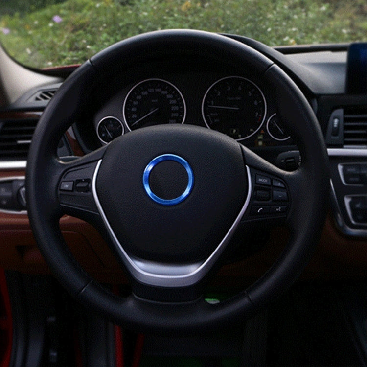 Car Aluminum Steering Wheel Decoration Ring For BMW, For BMW